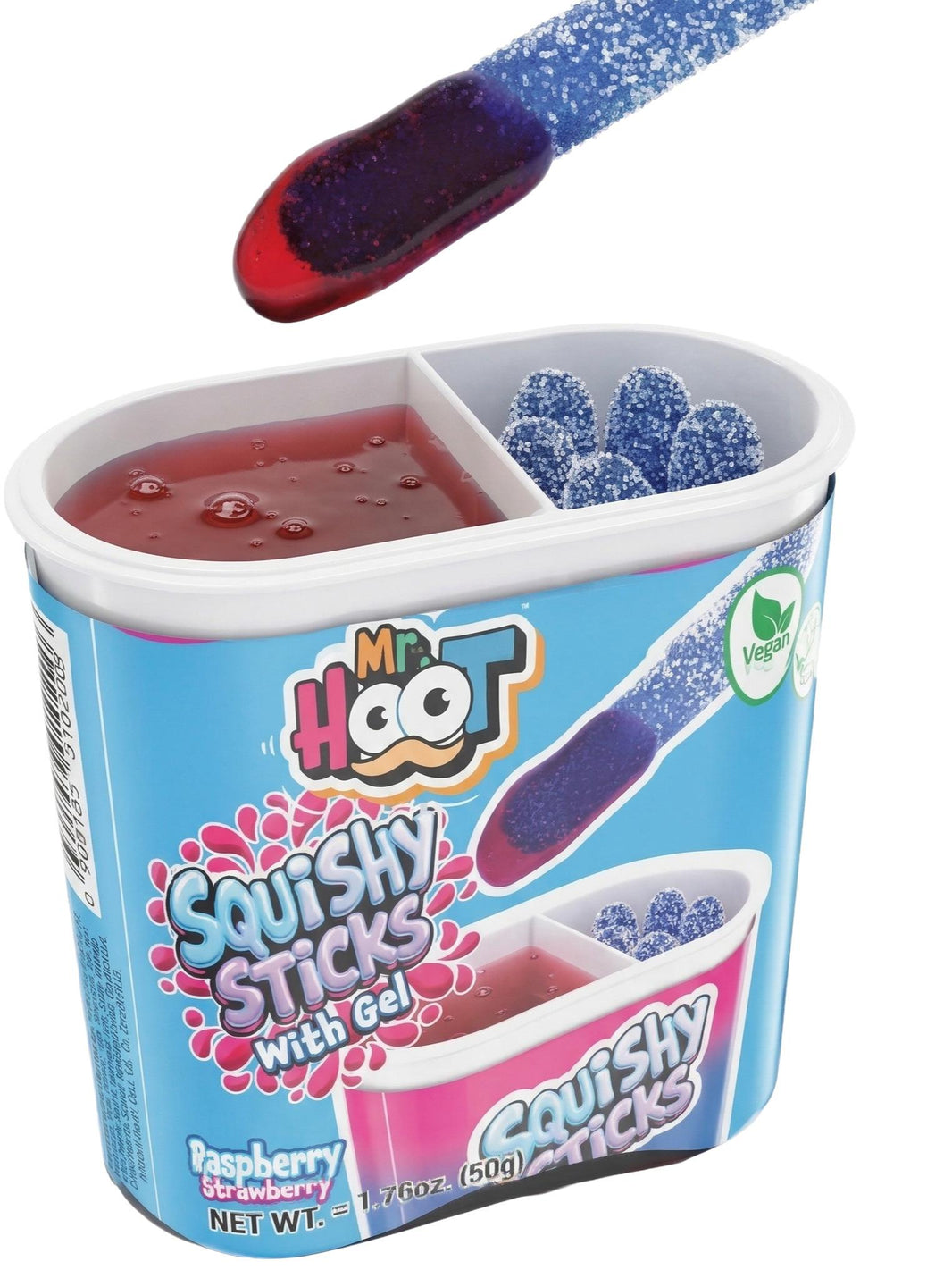 Snac Kinger Squishy Sticks Raspberry Himbeere