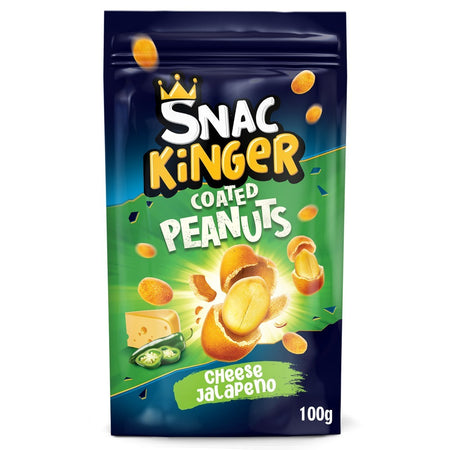 Snackinger Coated Peanuts Cheese Jalapeno 100g