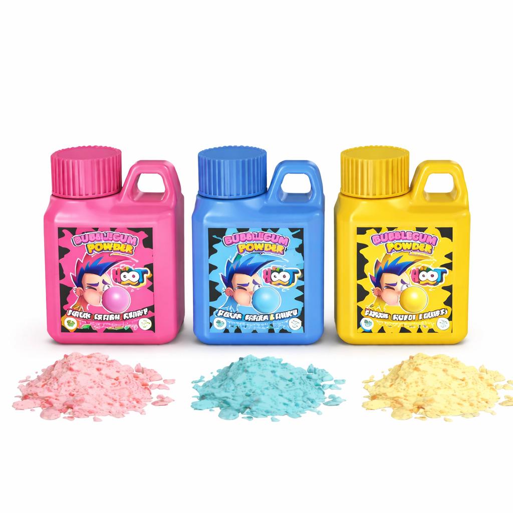 Snac Kinger Sour Bubblegum Powder Cotton Candy