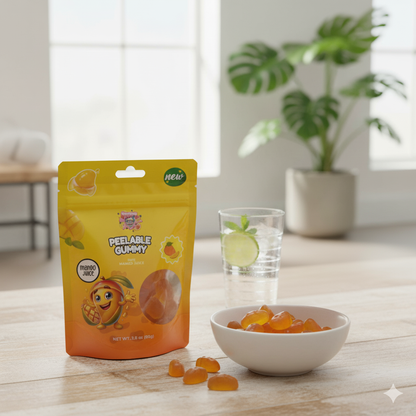 Fruchtgummi mit Mango Geschmack 80g