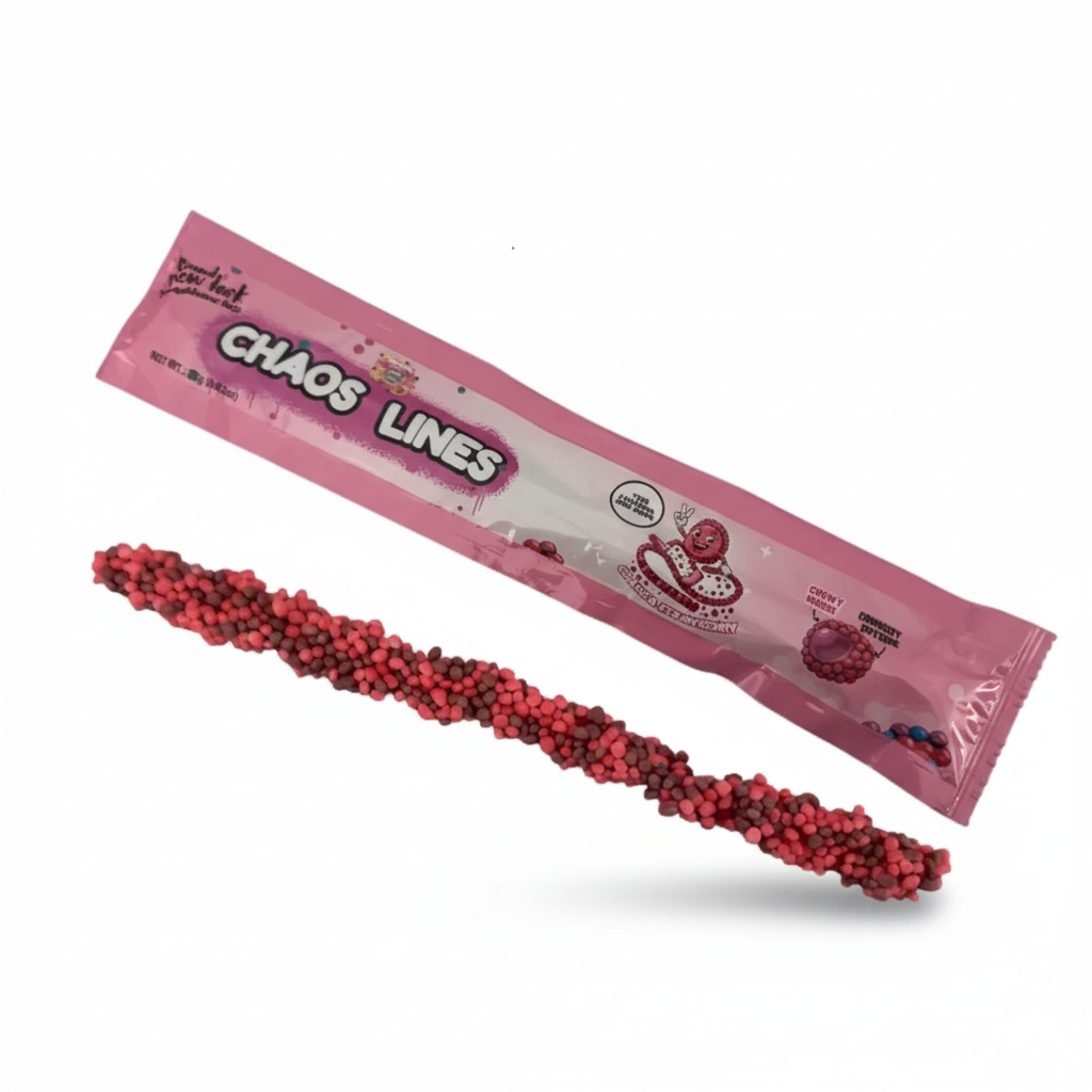 Chaos Candy Fruchtgummis Traube Erdbeere 26g