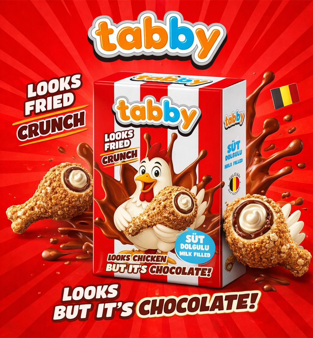 Tabby Schokolade mit Milchcremefüllung 50 g