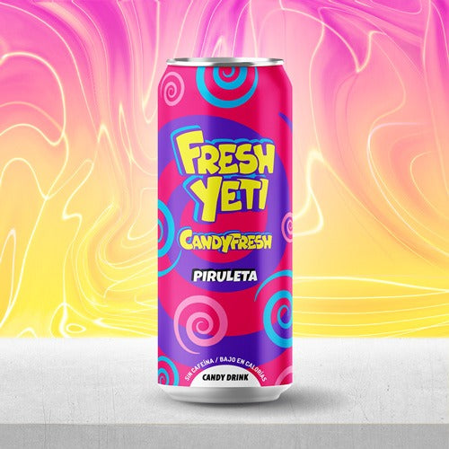 Candy Drink - Erfrischungsgetränk mit Erdbeer-Lutscher-Geschmack 500ml