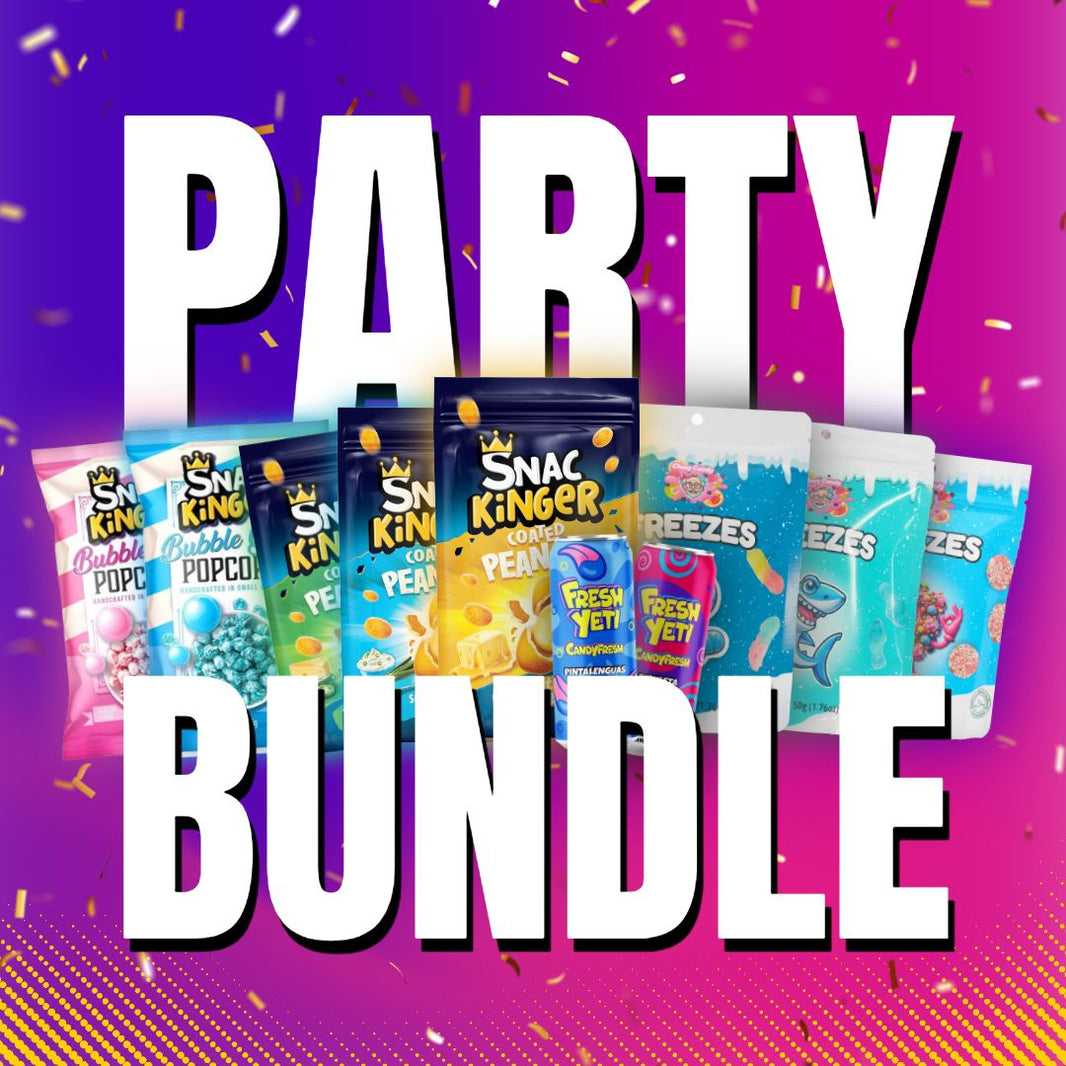 Snac Kinger Party Bundle – Alle Sorten in einem Paket!