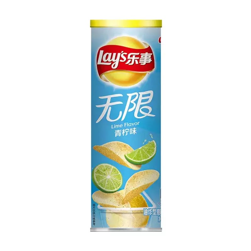 Lay's Can Stax Lime