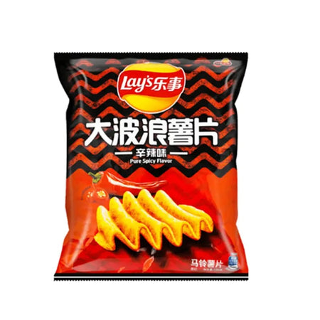 Lay's Bag Big Wave Spicy Strip