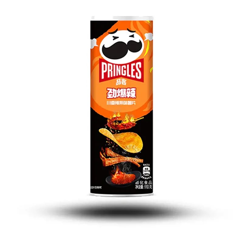 Pringles Sichuan Spicy Strips