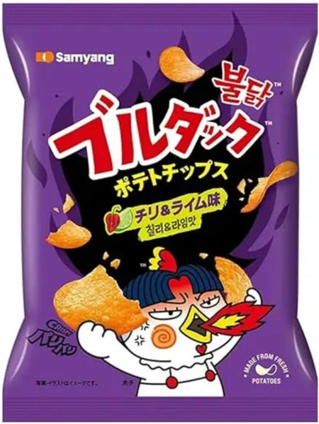 Samyang Buldak Potato Chips Chili & Lime
