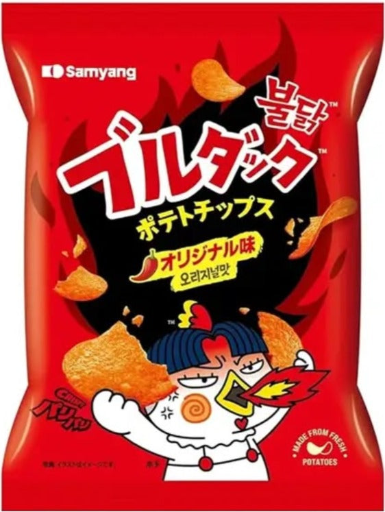 Samyang Buldak Potato Chips Original