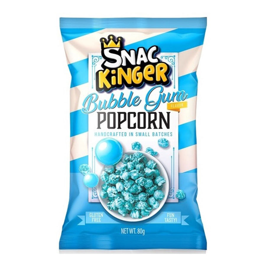 SnacKinger POPCORN Bubble Gum Blue